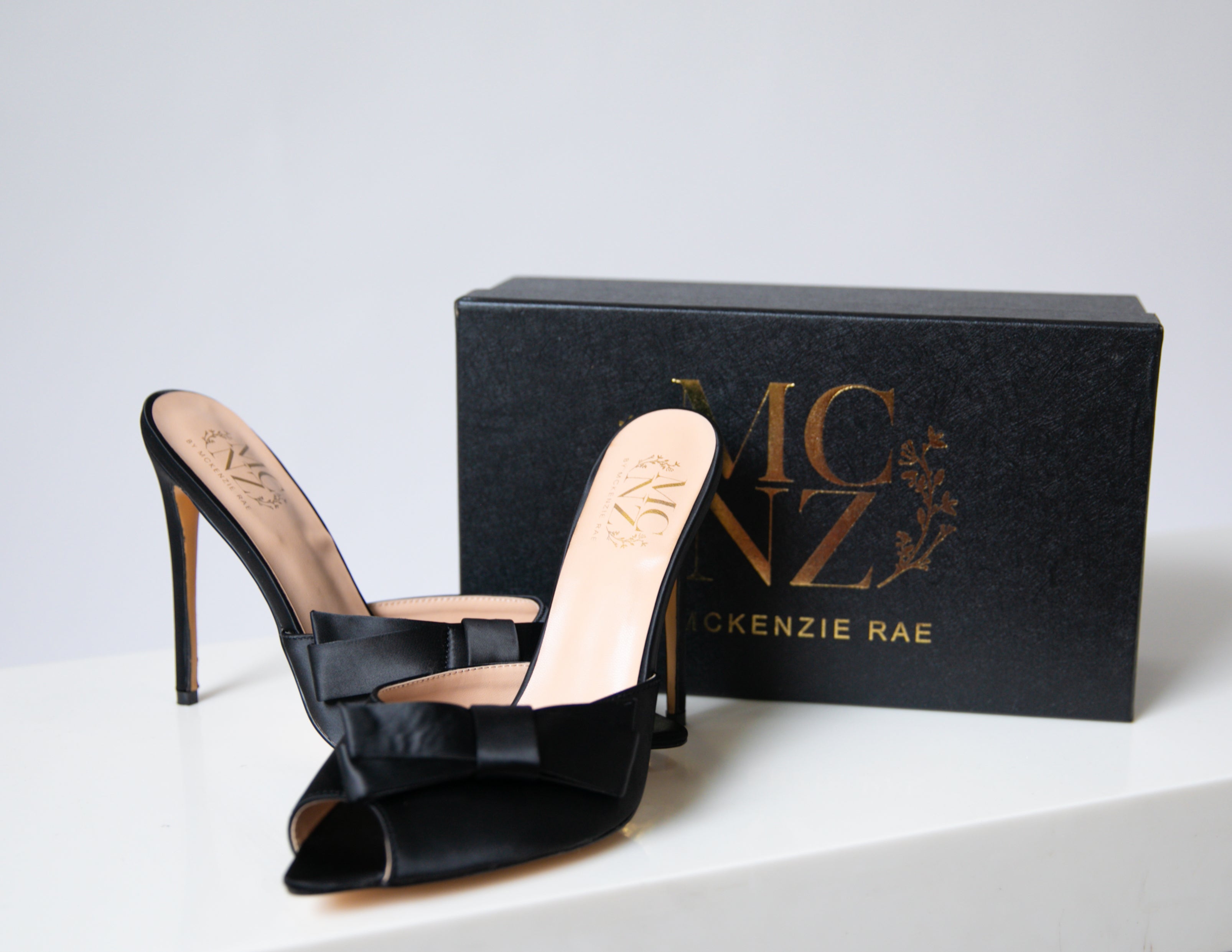 Rylee Slip on Heels with Bow