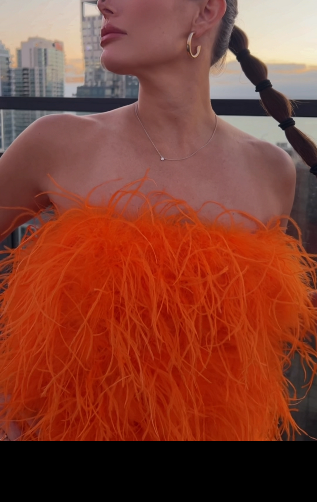 Logan Feather Dress
