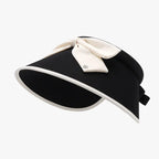 Amélie Bow-Detail Ice-Silk Sun Hat - Dressed.