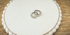 Beautiful Dainty Pearl and Gold or Silver Huggie Earrings - Dressed.