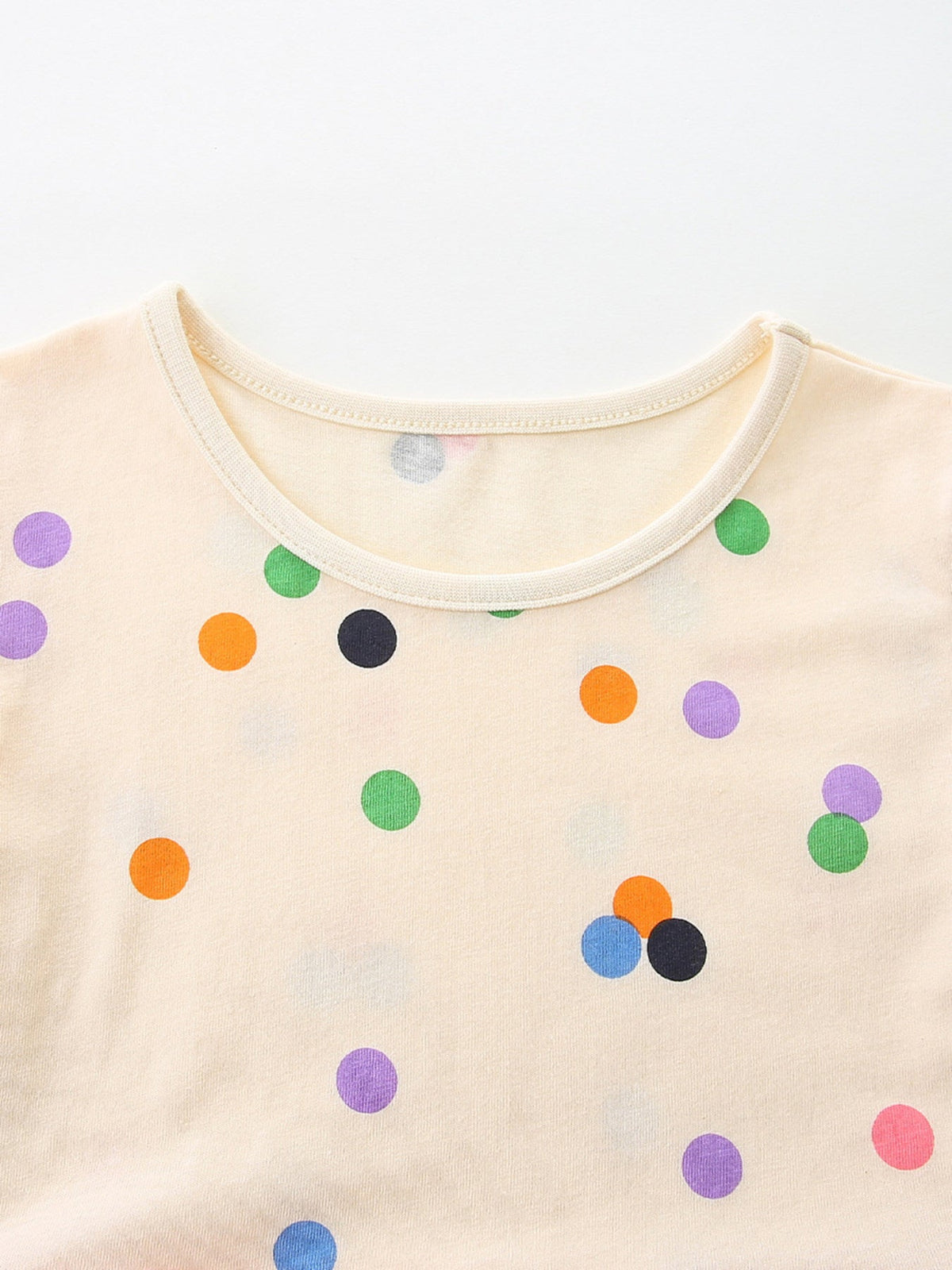 Colette Polka-Dot Tulle Dress — Beige - Dressed.