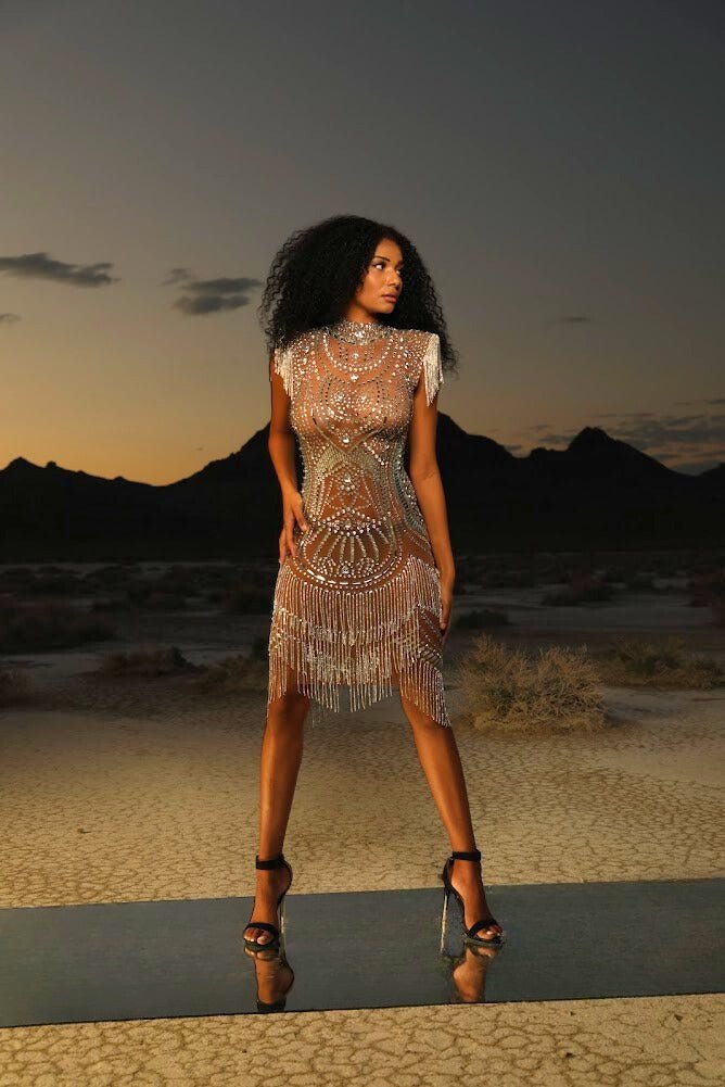 Emily Embellished Dress - Dressed.