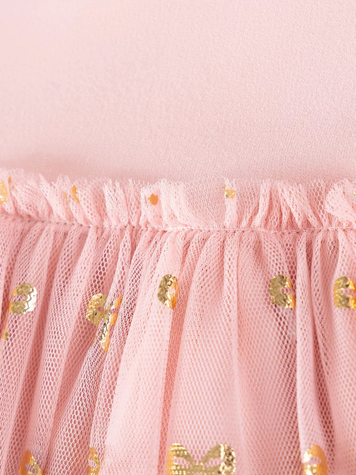 Estelle Sparkling Tulle Dress — Blush Pink - Dressed.