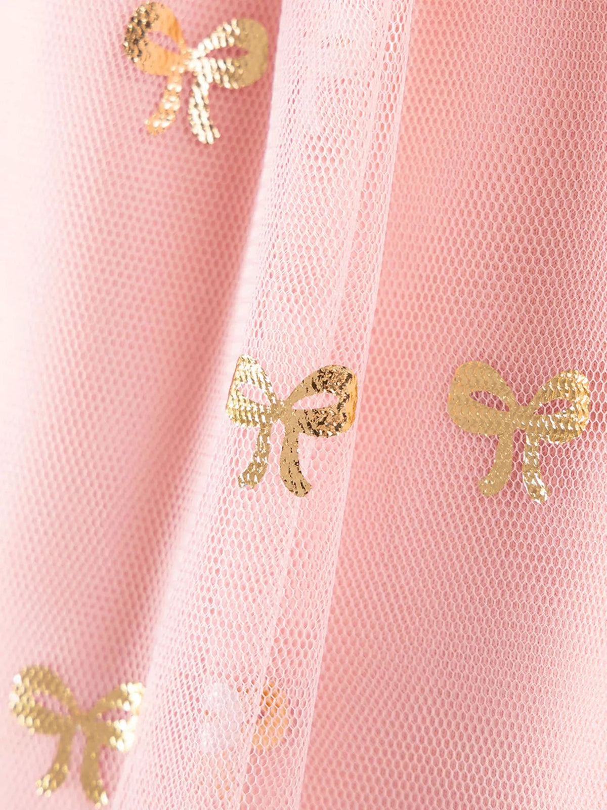Estelle Sparkling Tulle Dress — Blush Pink - Dressed.