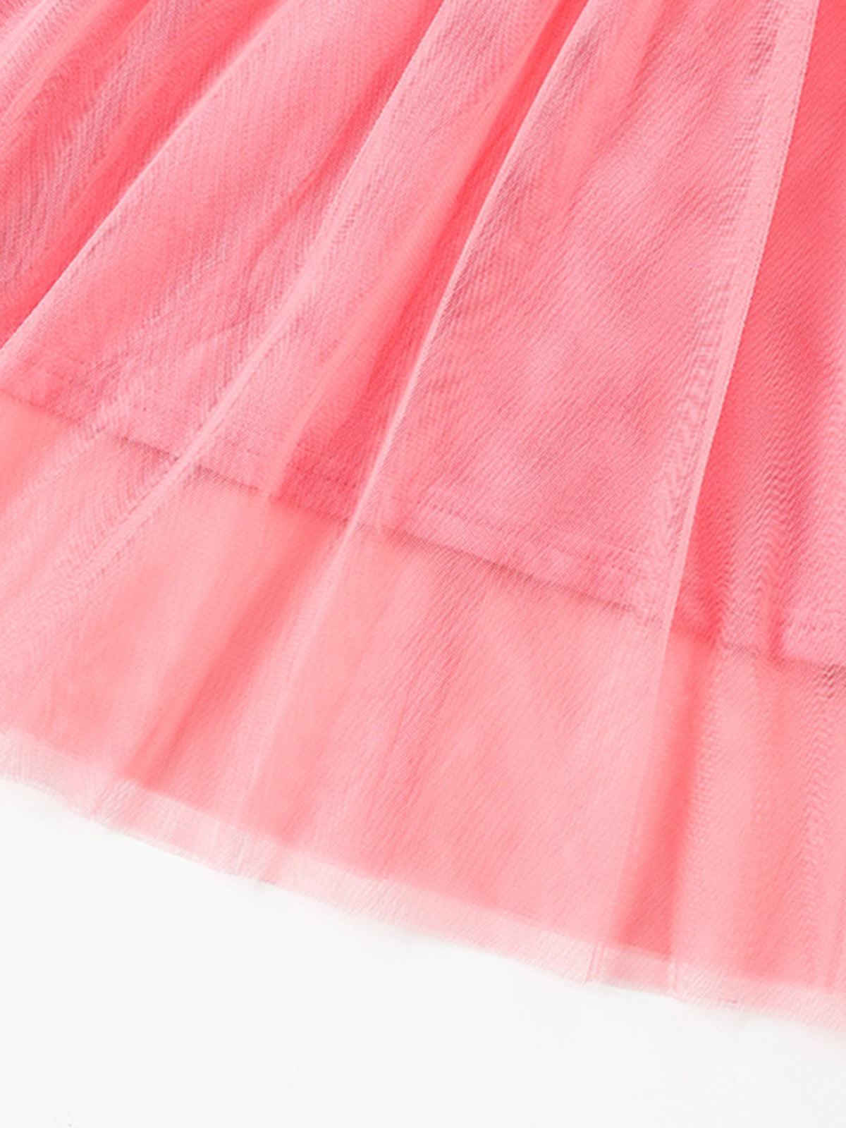 Fleur Sequin-Flower Tulle Dress — White - Dressed.