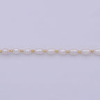 Freshwater Pearl Choker Necklace | Small Dainty Pearl Necklace - Dressed.