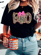 Ghost & Boo Graphic Tee - Dressed.