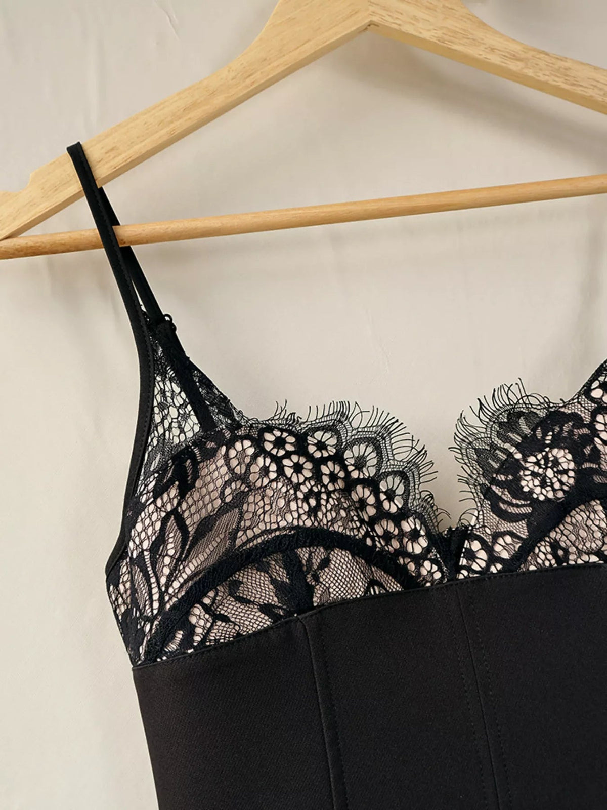 Lace Corset Mini Dress Set with Sheer Overlay - Dressed.