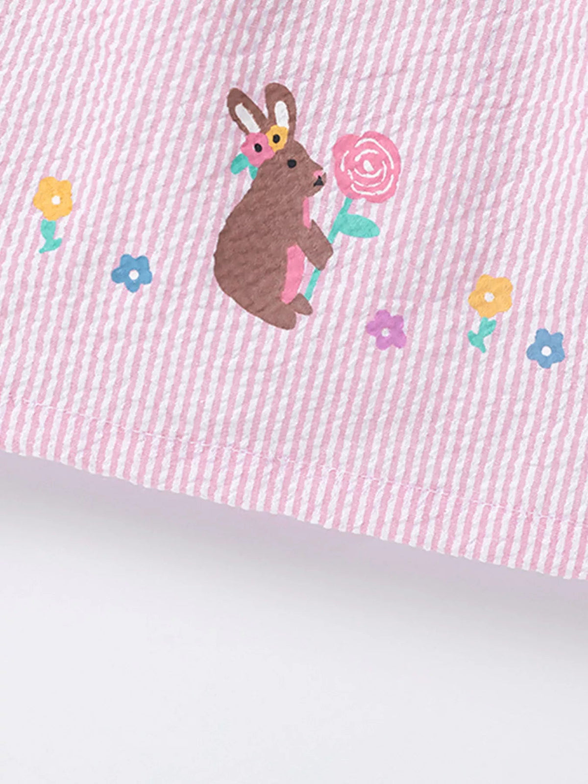 Margaux Smocked Short-Sleeve Dress — Dusty Pink - Dressed.