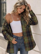 Marlowe Plaid Pocket Button-Down Shirt - Dressed.