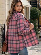 Marlowe Plaid Pocket Button-Down Shirt - Dressed.