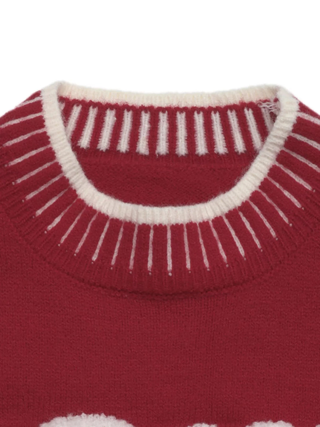 Merry Letter Crew Neck Sweater - Dressed.