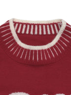 Merry Letter Crew Neck Sweater - Dressed.