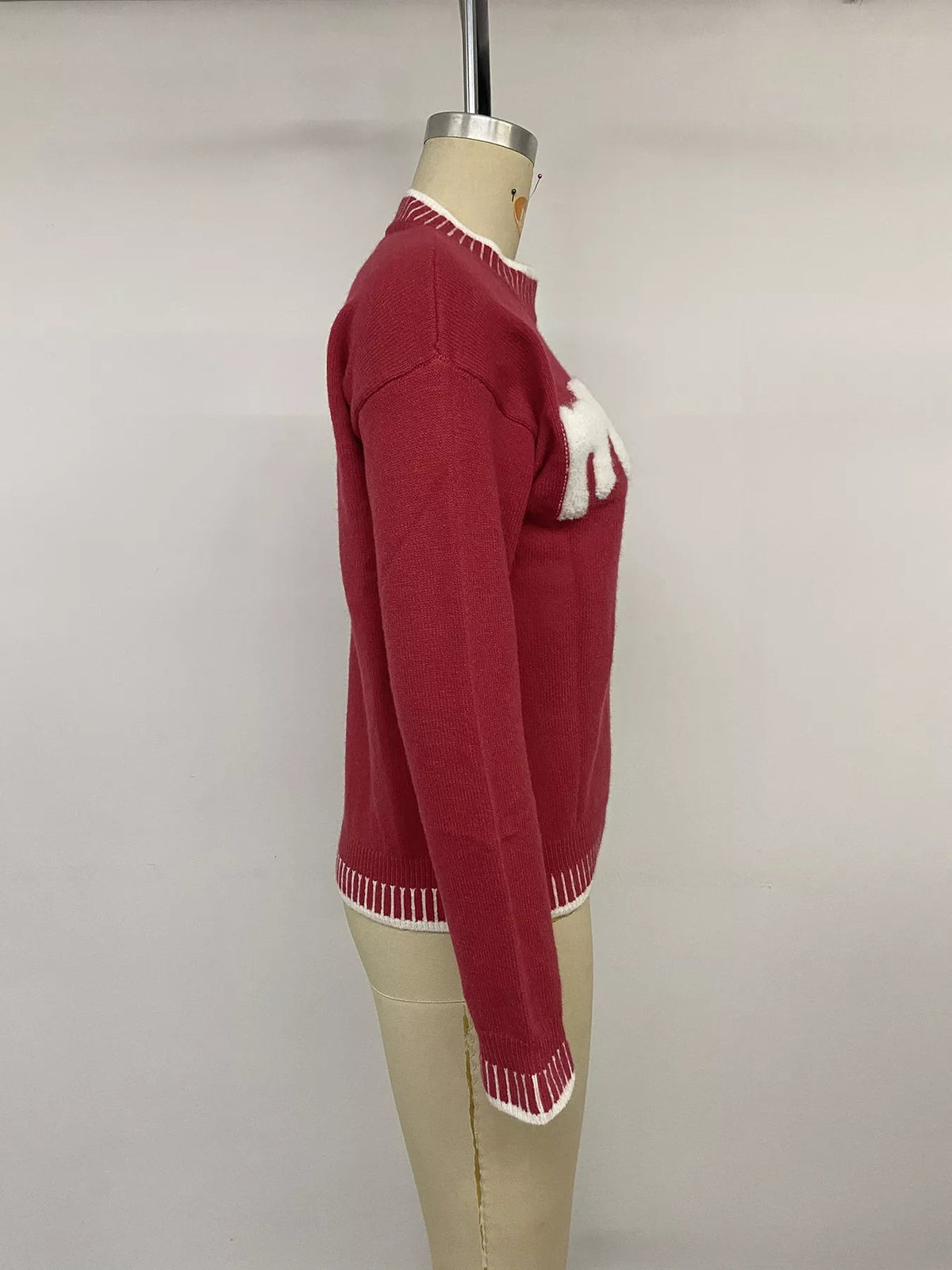 Merry Letter Crew Neck Sweater - Dressed.