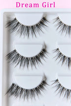 SO PINK BEAUTY Faux Mink Eyelashes 5 Pairs - Dressed.