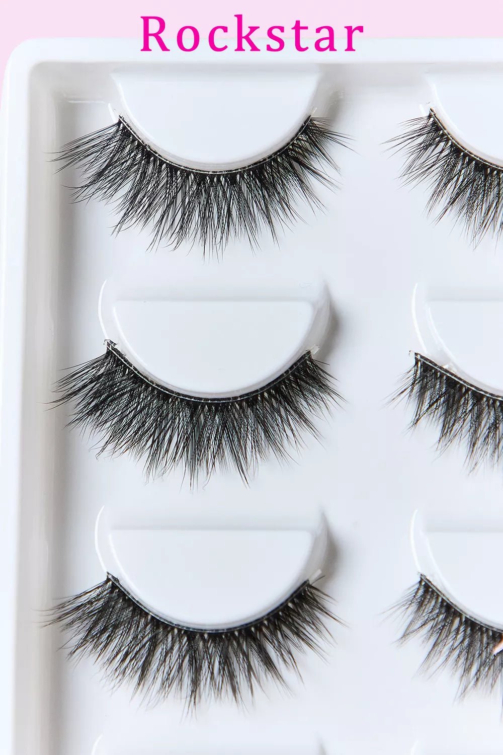 SO PINK BEAUTY Faux Mink Eyelashes 5 Pairs - Dressed.