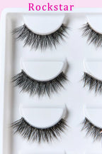 SO PINK BEAUTY Faux Mink Eyelashes 5 Pairs - Dressed.