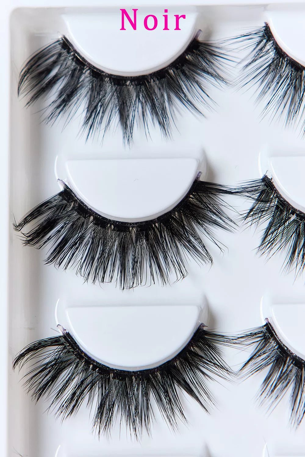 SO PINK BEAUTY Faux Mink Eyelashes 5 Pairs - Dressed.