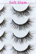 SO PINK BEAUTY Mink Eyelashes 5 Pairs - Dressed.