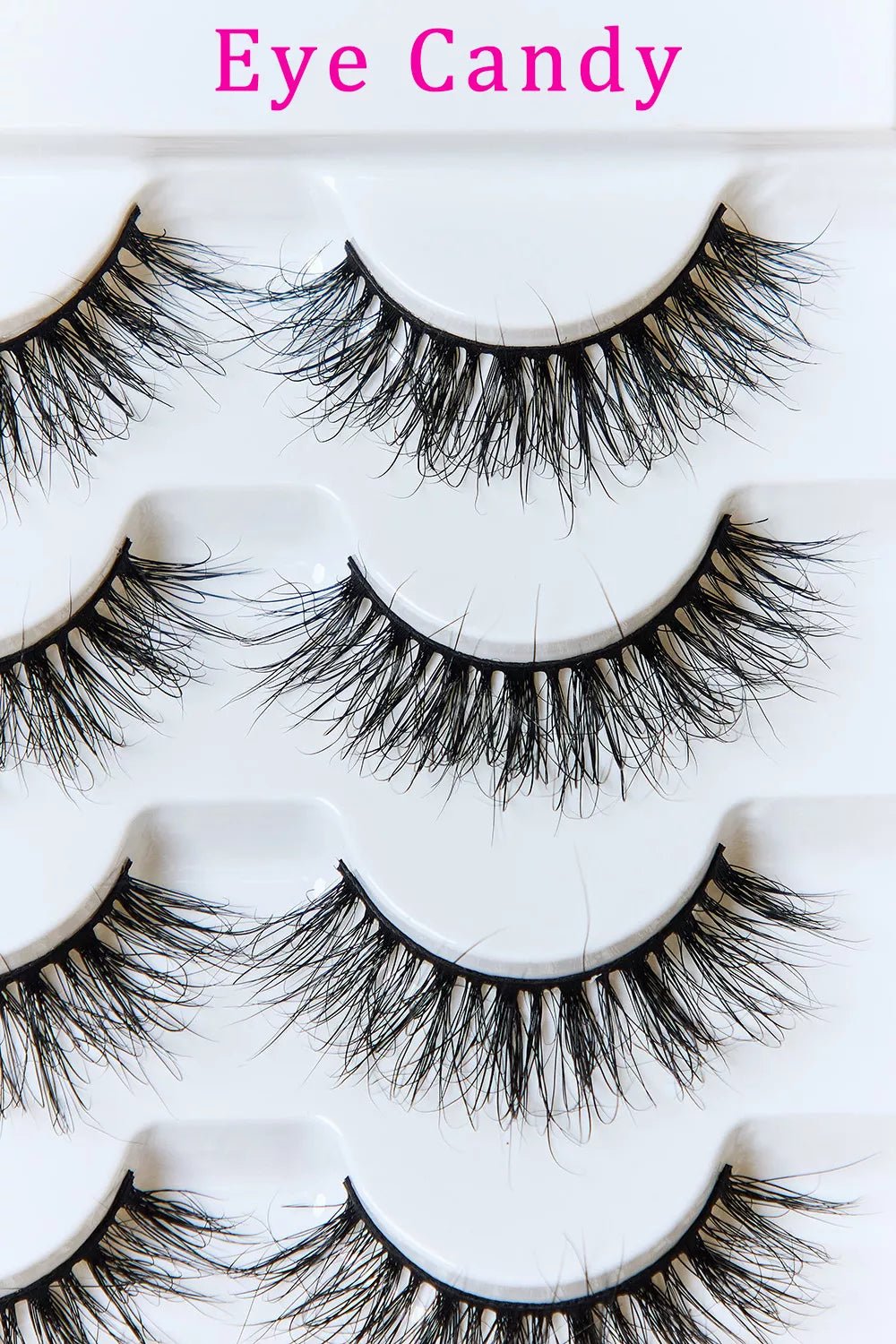 SO PINK BEAUTY Mink Eyelashes 5 Pairs - Dressed.