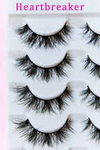 SO PINK BEAUTY Mink Eyelashes 5 Pairs - Dressed.