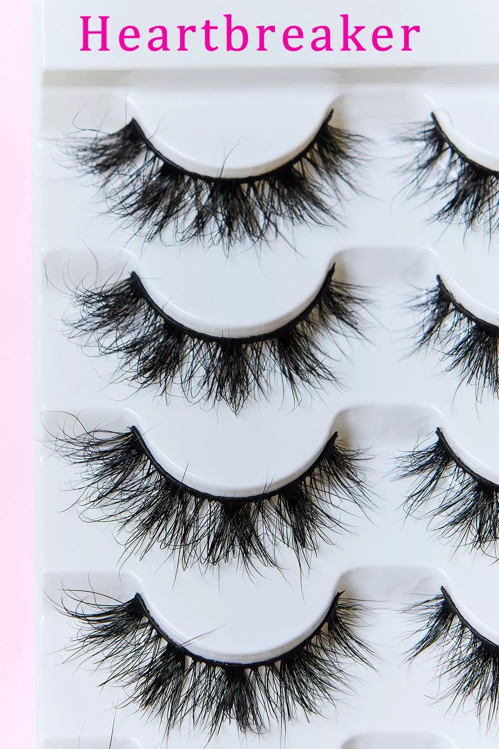 SO PINK BEAUTY Mink Eyelashes 5 Pairs - Dressed.